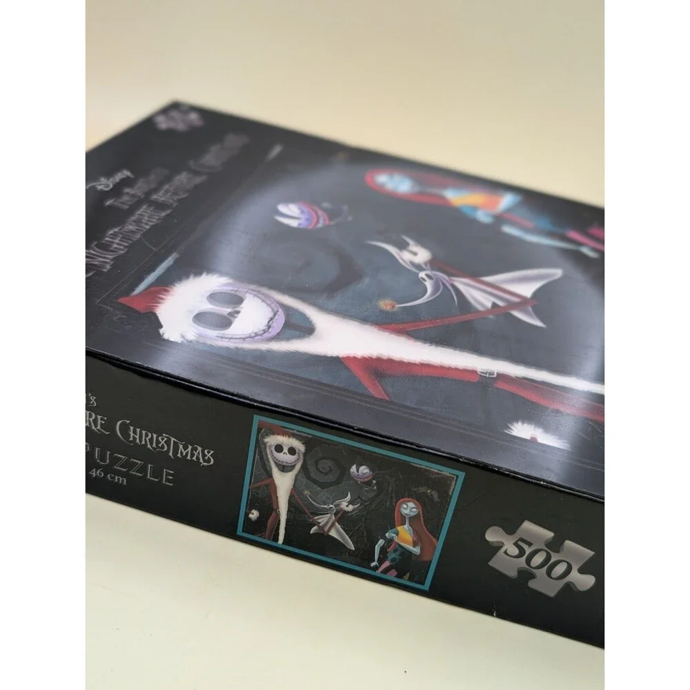 Disney Nightmare Before Christmas Prime 3D Jigsaw Puzzle 500 Pcs Jack Sally *